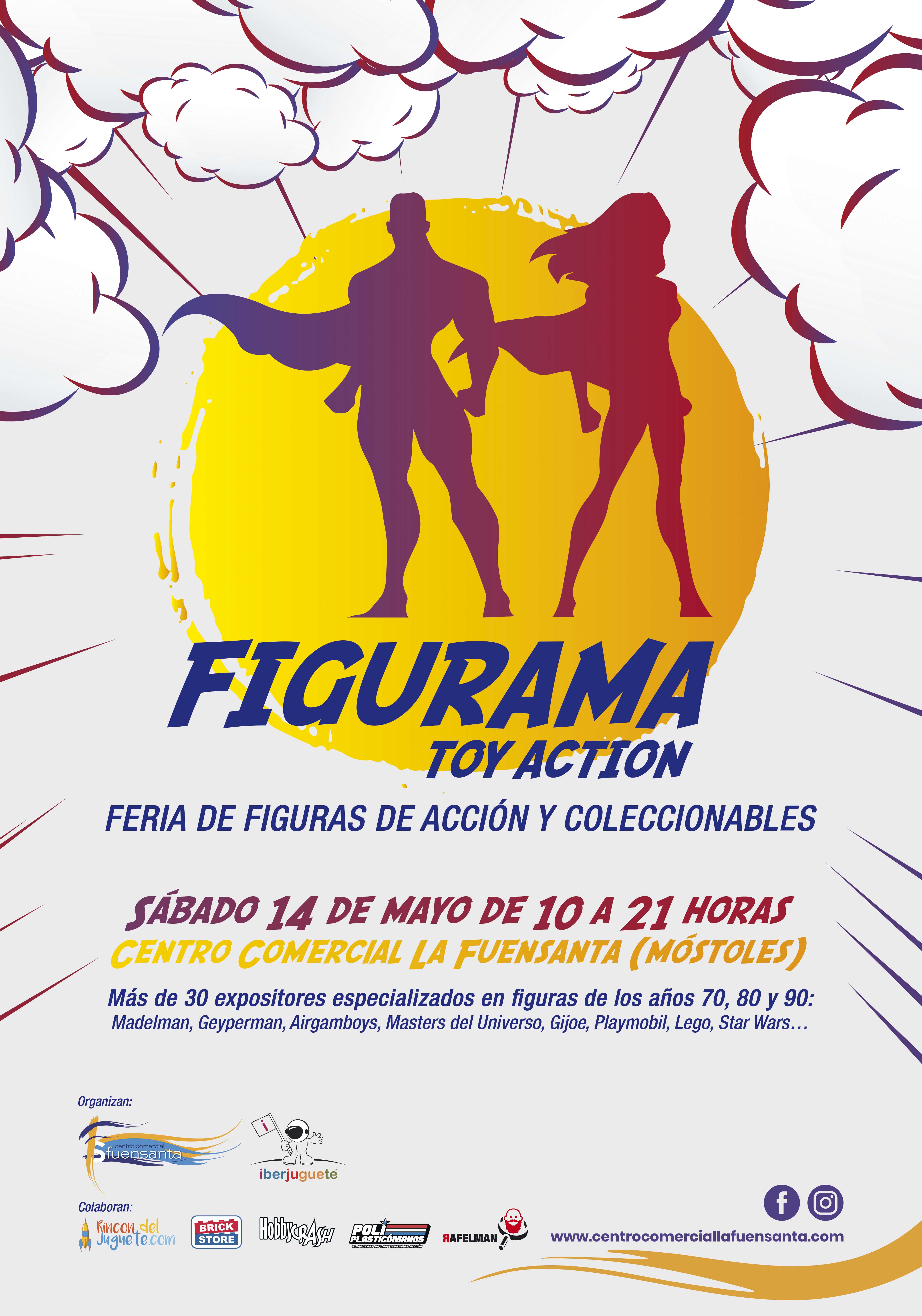 Figurama, Toy Action”  Feria de figuras de acción y coleccionables 