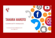 Tamara Maroto Community Manager