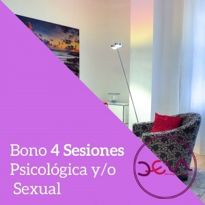 Imagen principal de Bono 4 PSICOLÓGICA Y/O SEXUAL