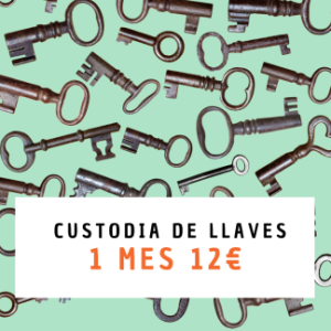 Imagen principal de CUSTODIA DE LLAVES 1 MES