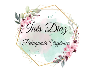 Logotipo de Inés Díaz Peluquería Orgánica en Villa de Vallecas