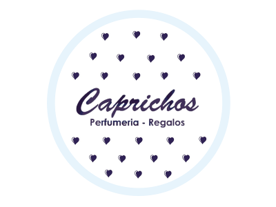 Logo de Caprichos, tienda de decoración y regalos en Vallecas