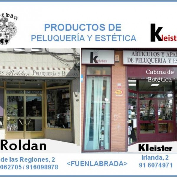 ROLDAN KLEISTER Productos de Peluqueria y Estética