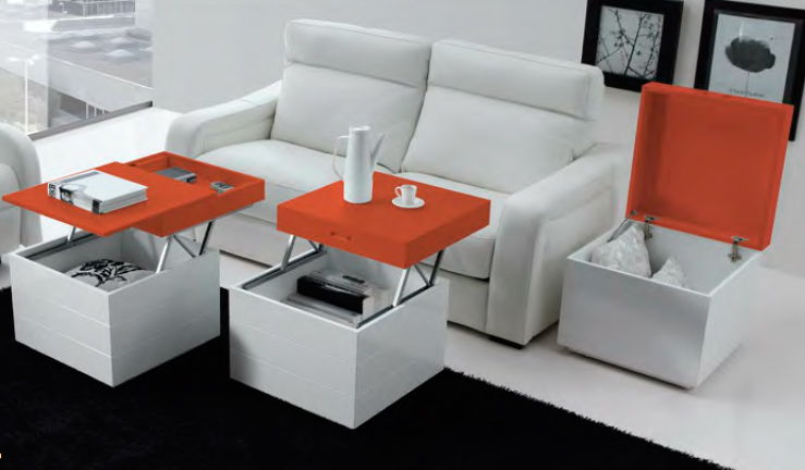 Mesas de Centro elevables. Muebles Trimobel Getafe